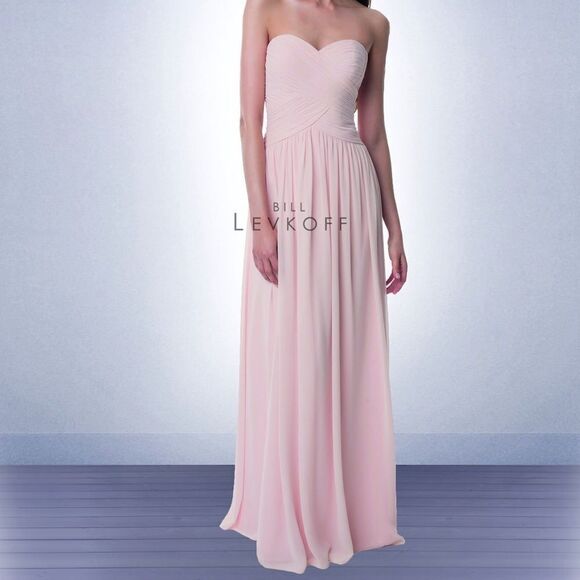Bill Levkoff Chiffon Dress Style 982 in Size 12 - Picture 1 of 9